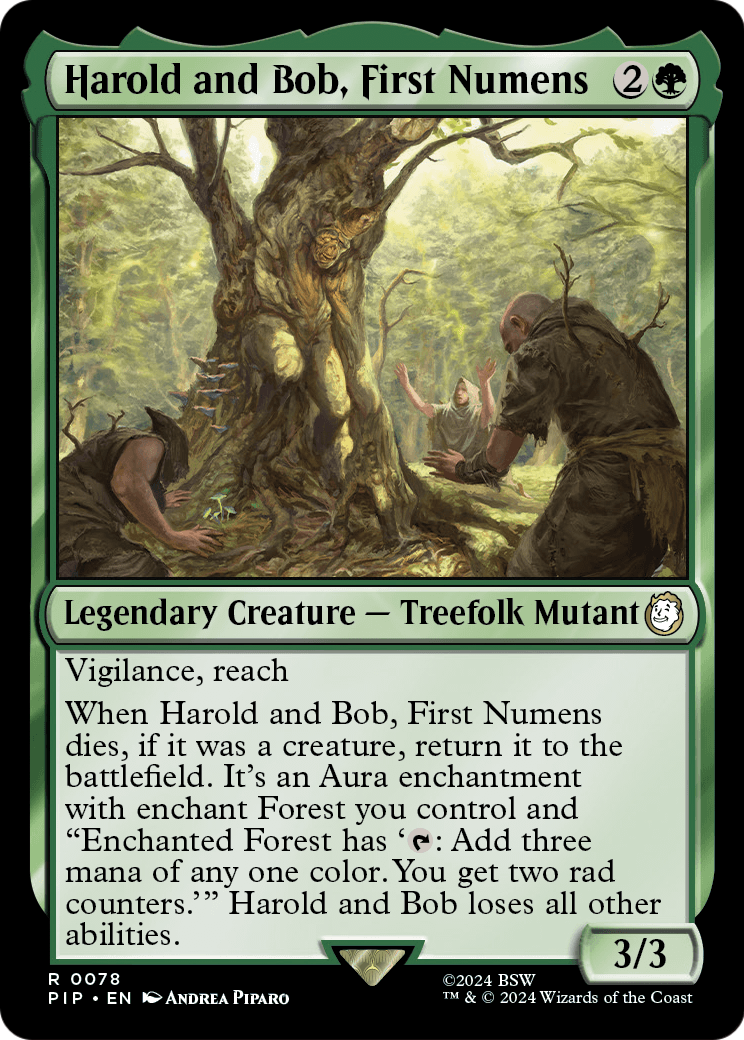 Harold and Bob, First Numens [Fallout] Foil