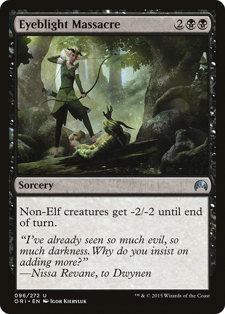 Eyeblight Massacre [Magic Origins] Foil