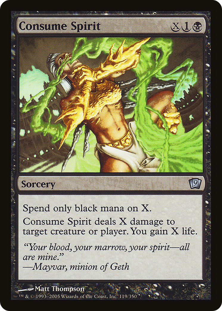 Consume Spirit [Ninth Edition] Foil