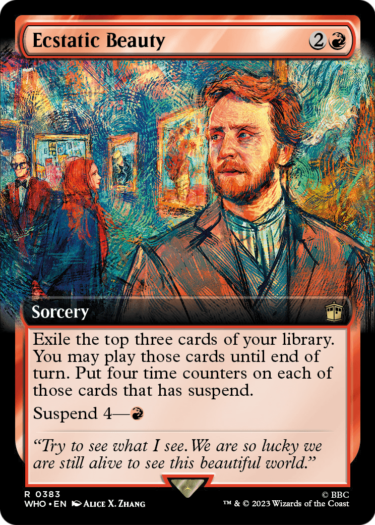 Ecstatic Beauty (Extended Art) [Doctor Who] Foil