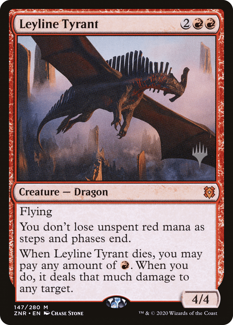 Leyline Tyrant (Promo Pack) [Zendikar Rising Promos] Foil