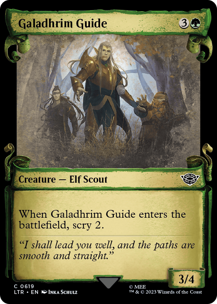 Galadhrim Guide [The Lord of the Rings: Tales of Middle-Earth Showcase Scrolls] Foil