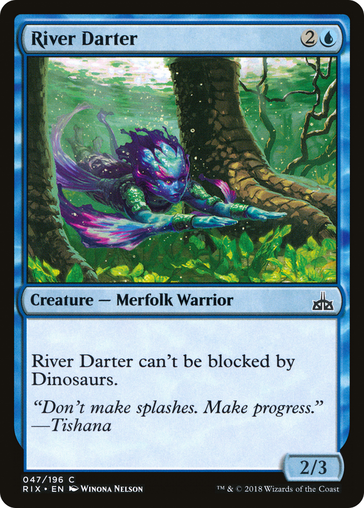 River Darter [Rivals of Ixalan] Foil