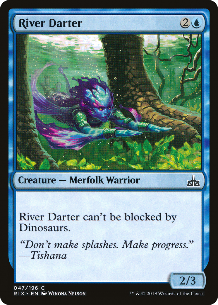 River Darter [Rivals of Ixalan] Foil