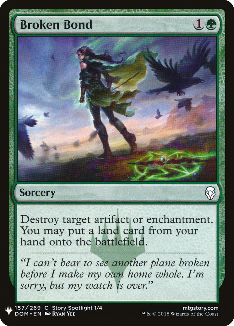 Broken Bond |  (DOM-157) [The List]