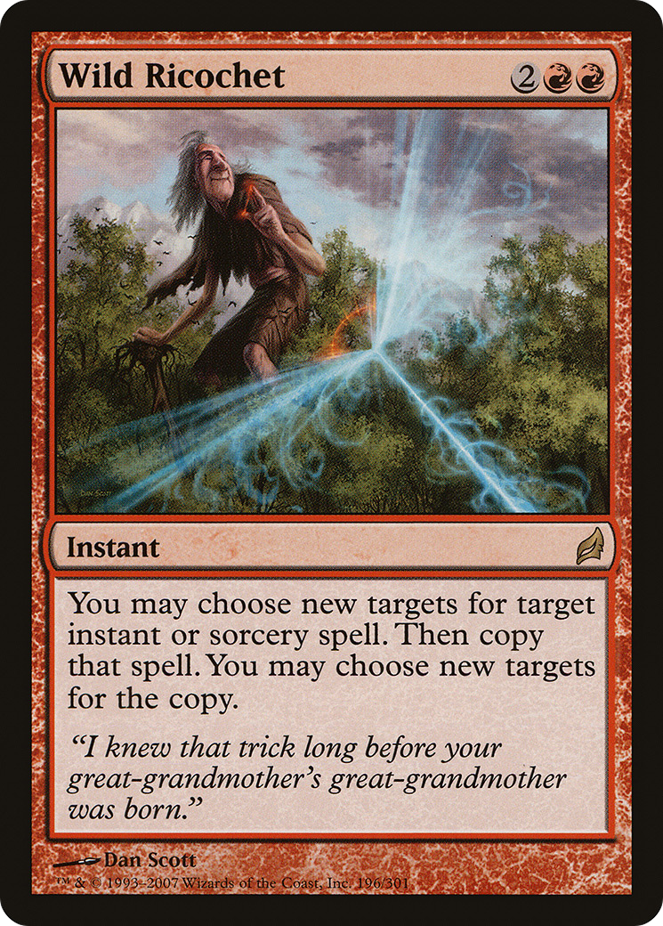 Wild Ricochet [Lorwyn] Foil