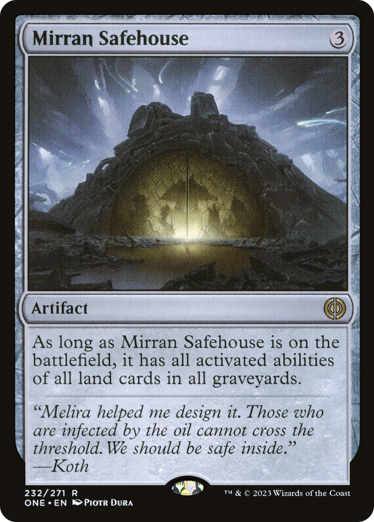 Mirran Safehouse [Phyrexia: All Will Be One] Foil
