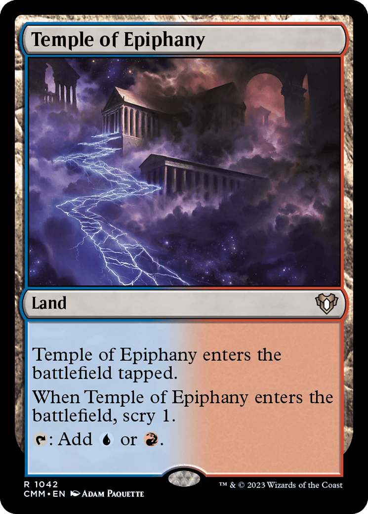 Temple of Epiphany [Commander Masters]