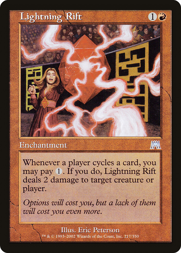 Lightning Rift [Onslaught] Foil