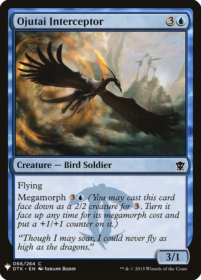 Ojutai Interceptor |  (DTK-66) [The List]