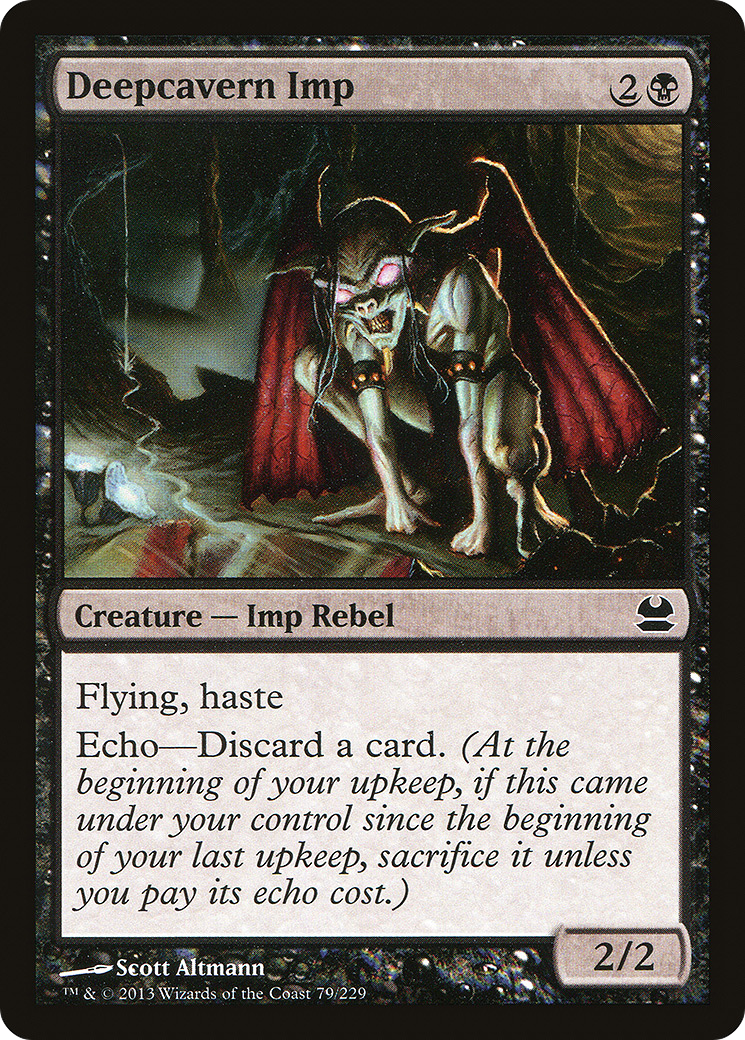 Deepcavern Imp [Modern Masters] Foil