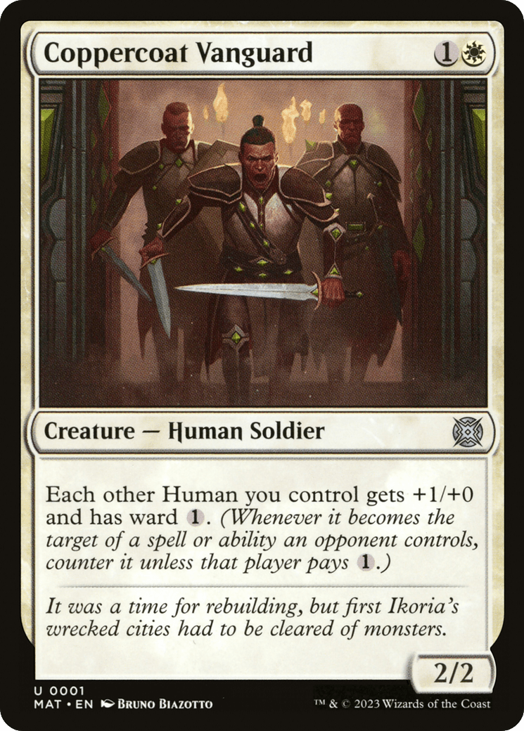Coppercoat Vanguard [March of the Machine: The Aftermath] Foil