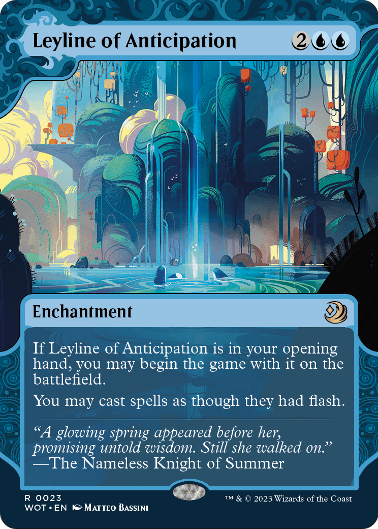 Leyline of Anticipation [Wilds of Eldraine: Enchanting Tales] Foil