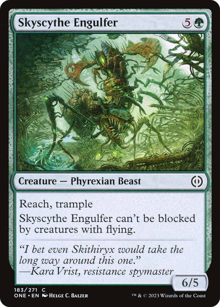 Skyscythe Engulfer [Phyrexia: All Will Be One] Foil