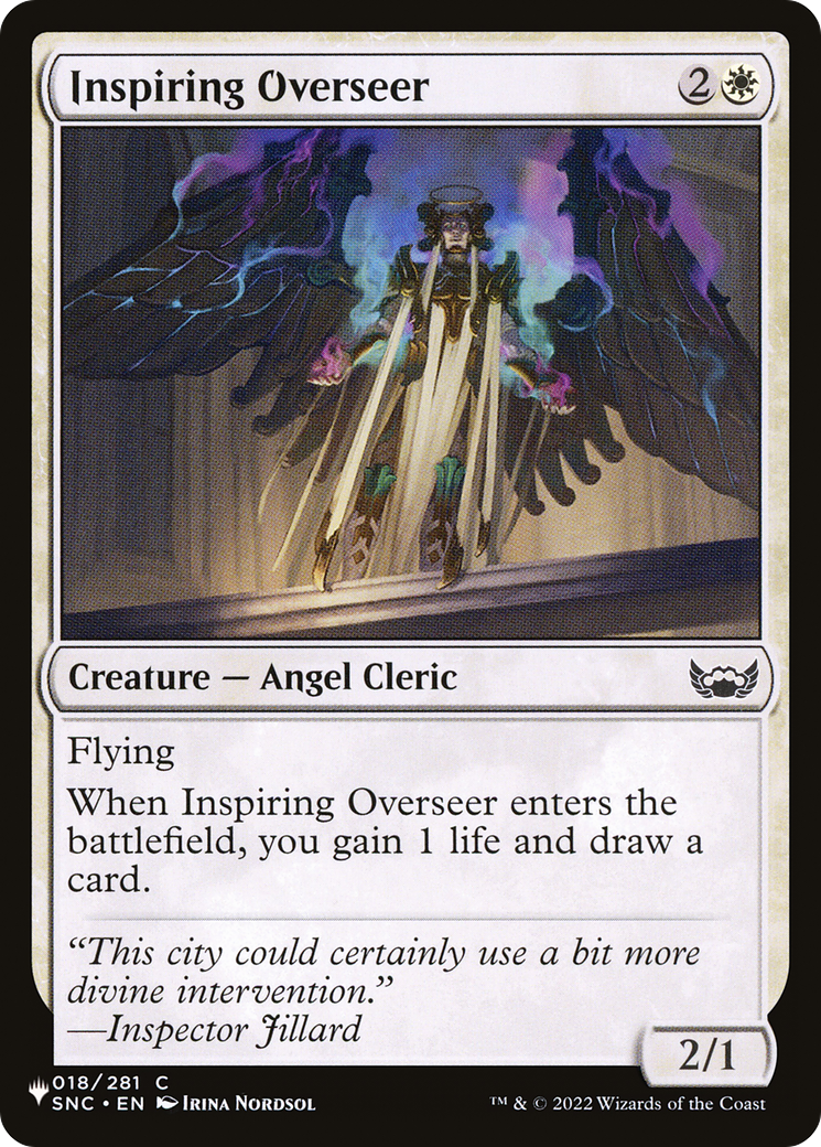 Inspiring Overseer |  (SNC-18) [The List]
