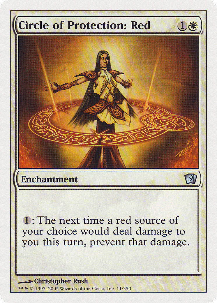 Circle of Protection: Red [Ninth Edition] Foil