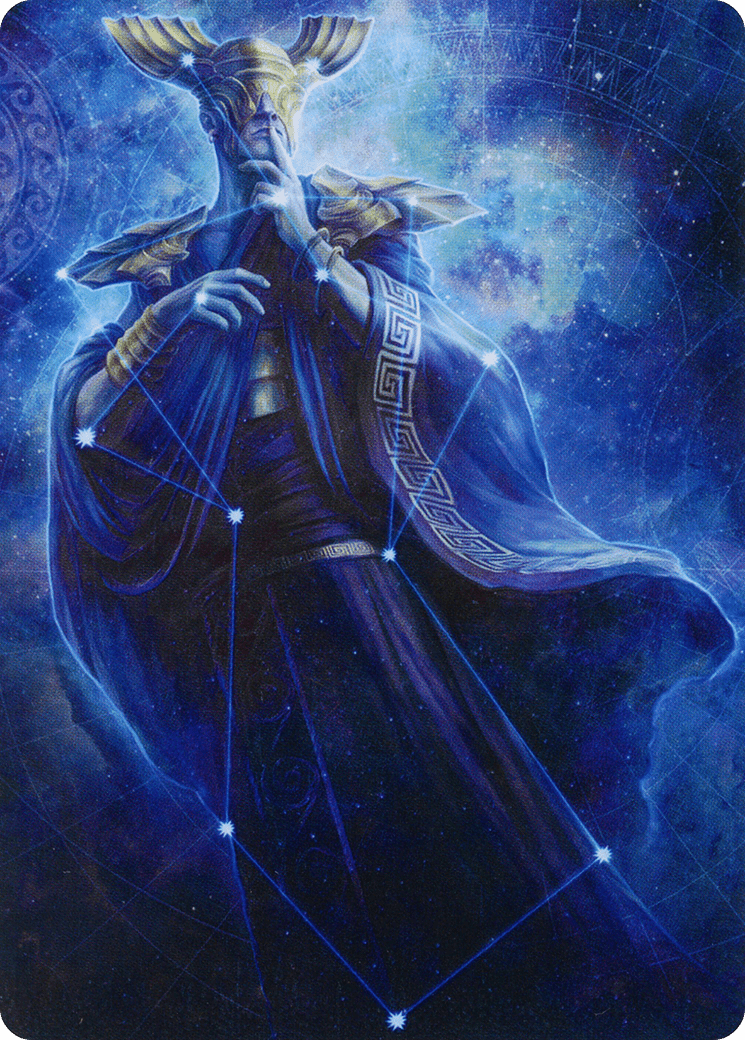 Atris, Oracle of Half-Truths Art Card [March of the Machine Art Series] Foil