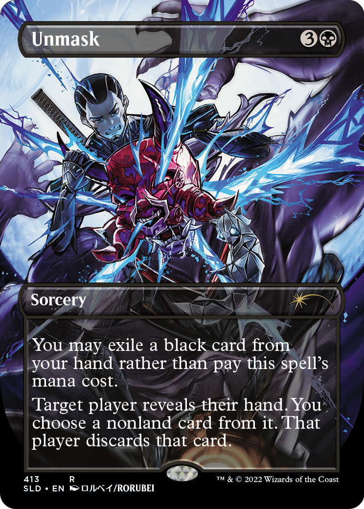 Unmask (Borderless) [Secret Lair Drop Series] Foil