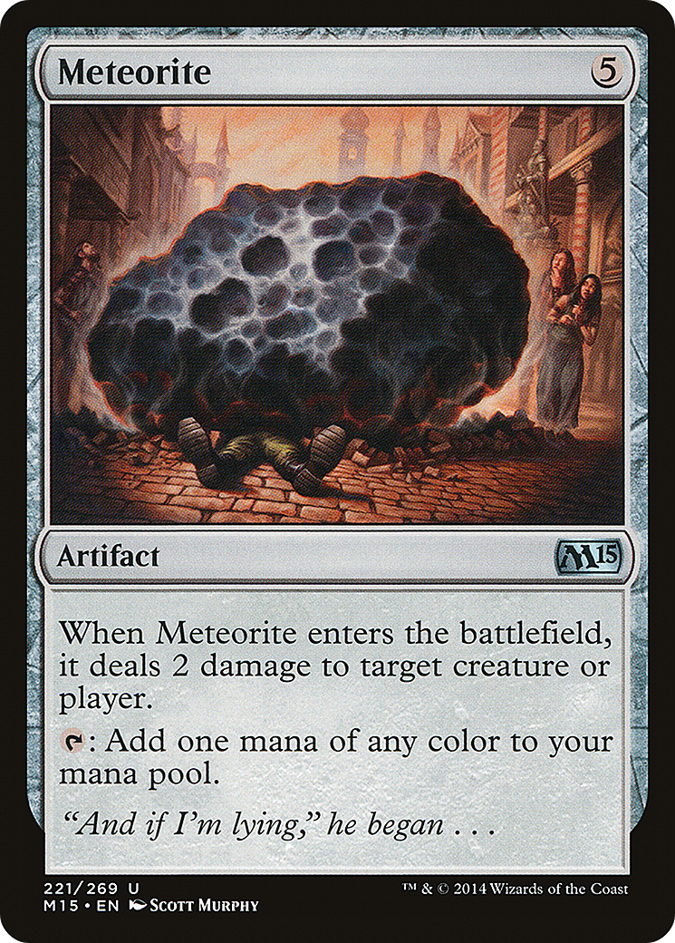 Meteorite [Magic 2015] Foil