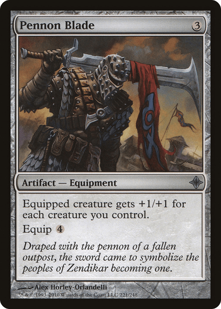 Pennon Blade [Rise of the Eldrazi] Foil