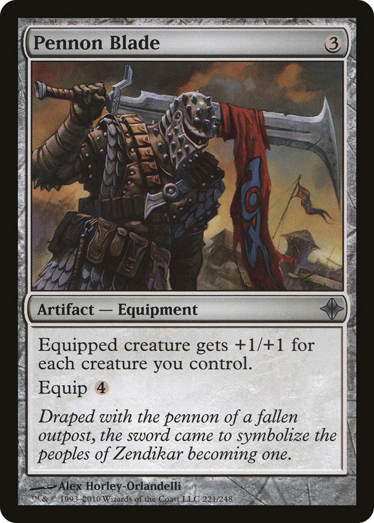 Pennon Blade [Rise of the Eldrazi] Foil