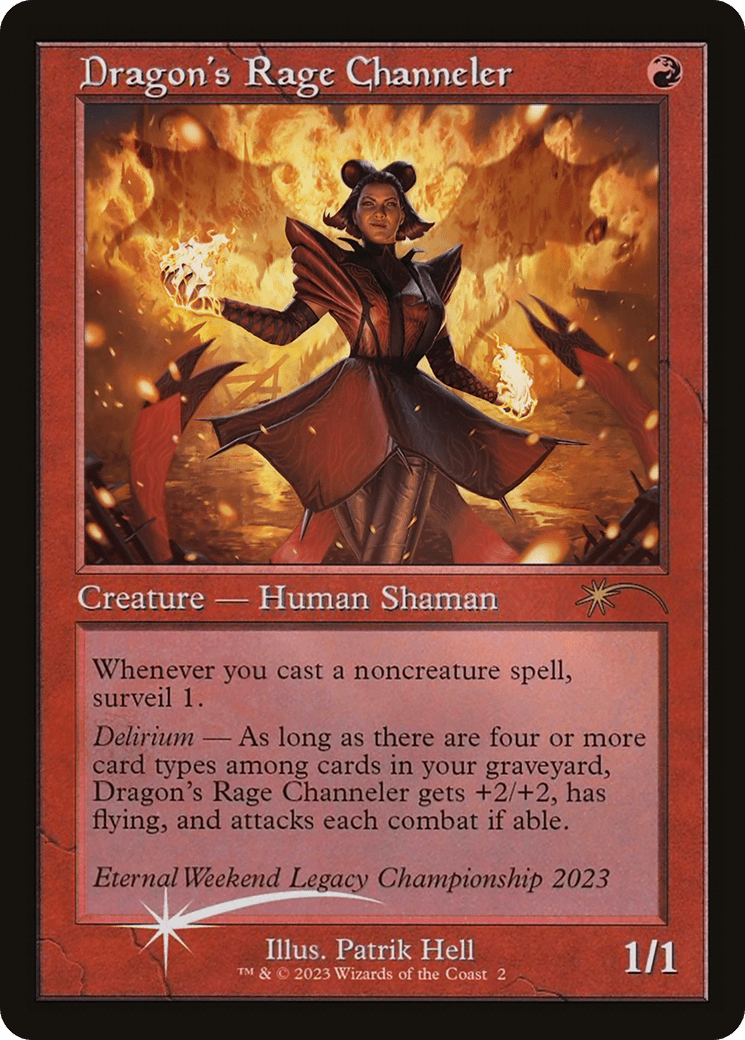 Dragon's Rage Channeler (Retro Frame) [MagicFest 2023]