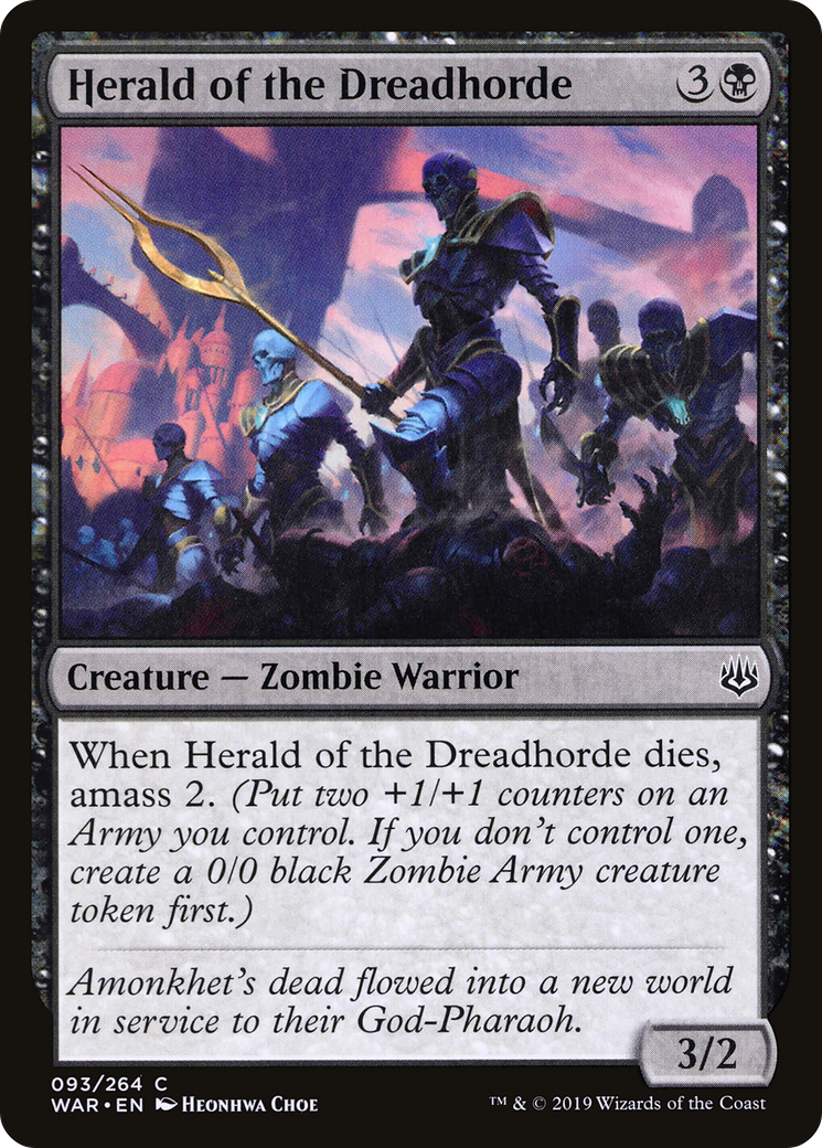 Herald of the Dreadhorde [War of the Spark] Foil