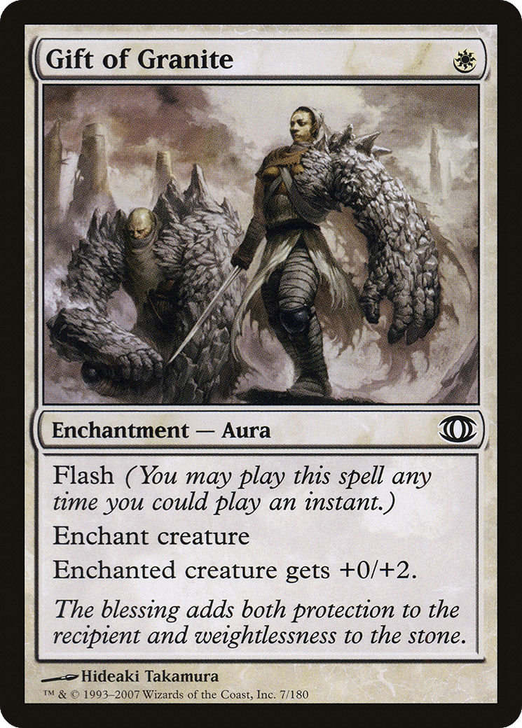 Gift of Granite [Future Sight] Foil