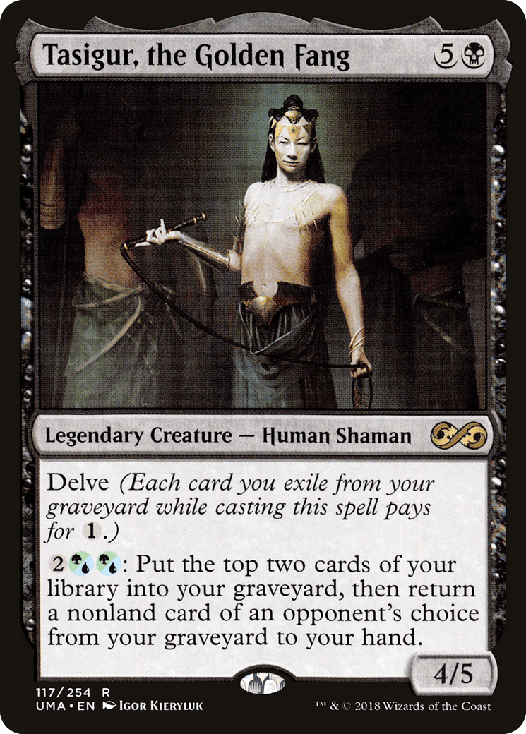 Tasigur, the Golden Fang [Ultimate Masters] Foil