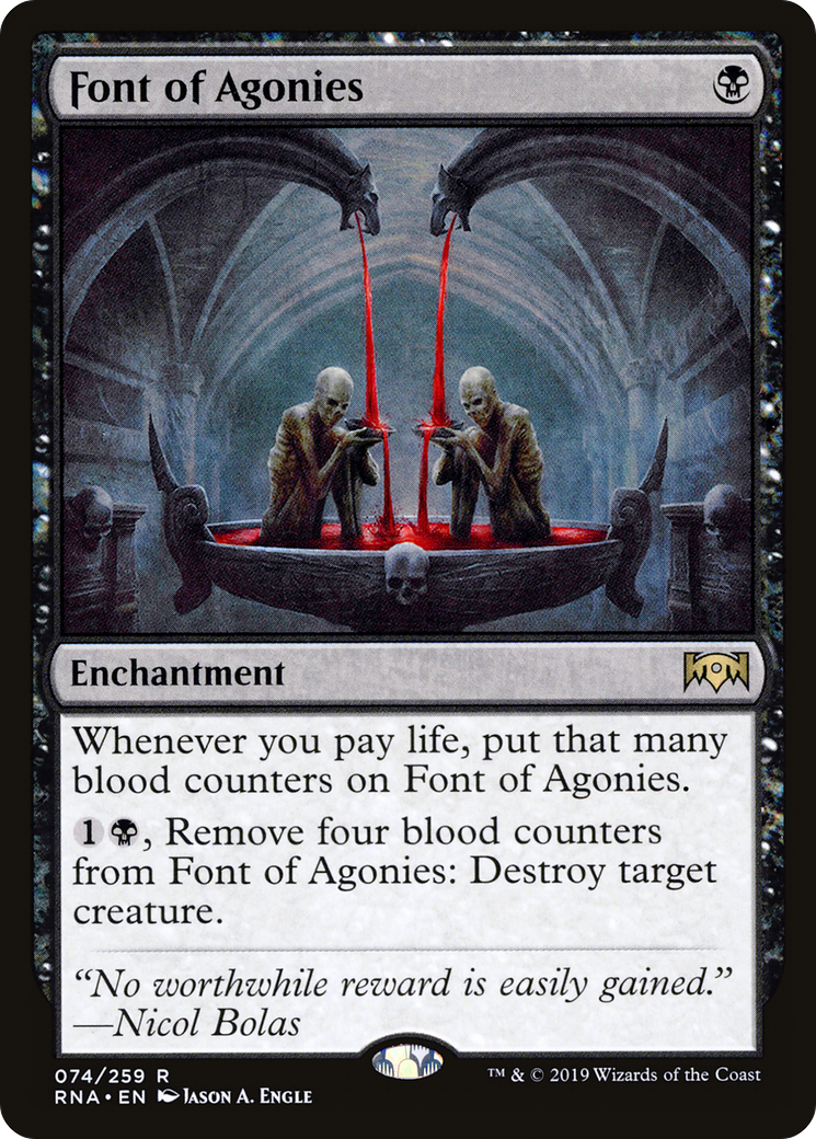 Font of Agonies [Ravnica Allegiance] Foil