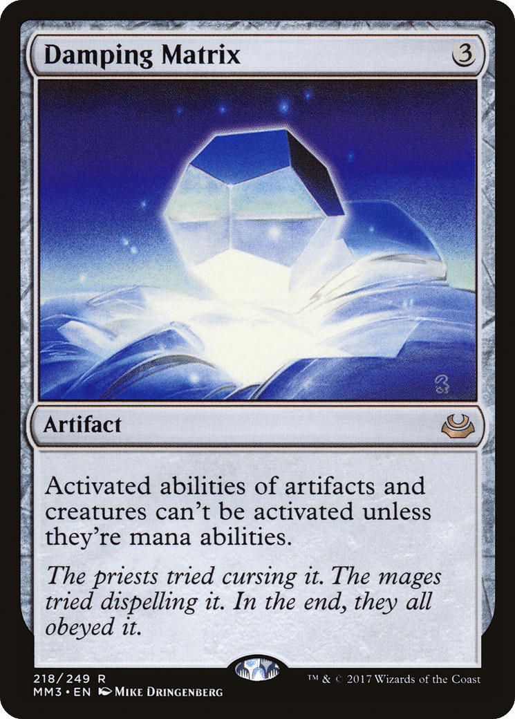 Damping Matrix [Modern Masters 2017] Foil