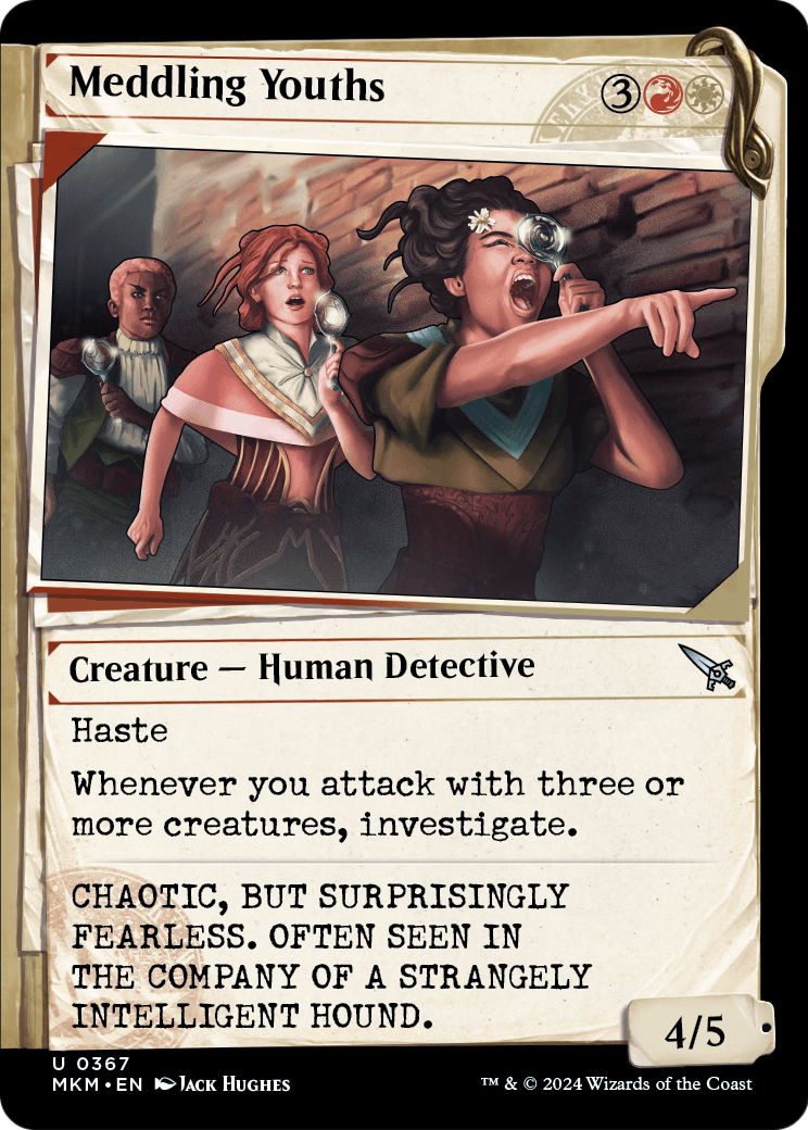 Meddling Youths (Showcase) [Murders at Karlov Manor] Foil
