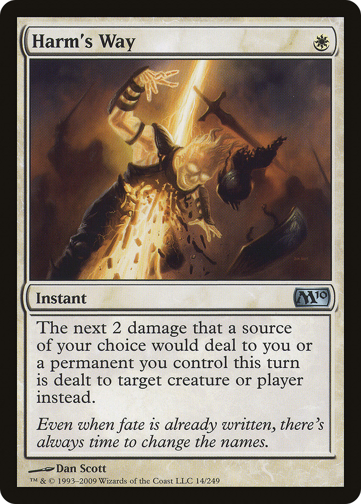 Harm's Way [Magic 2010] Foil