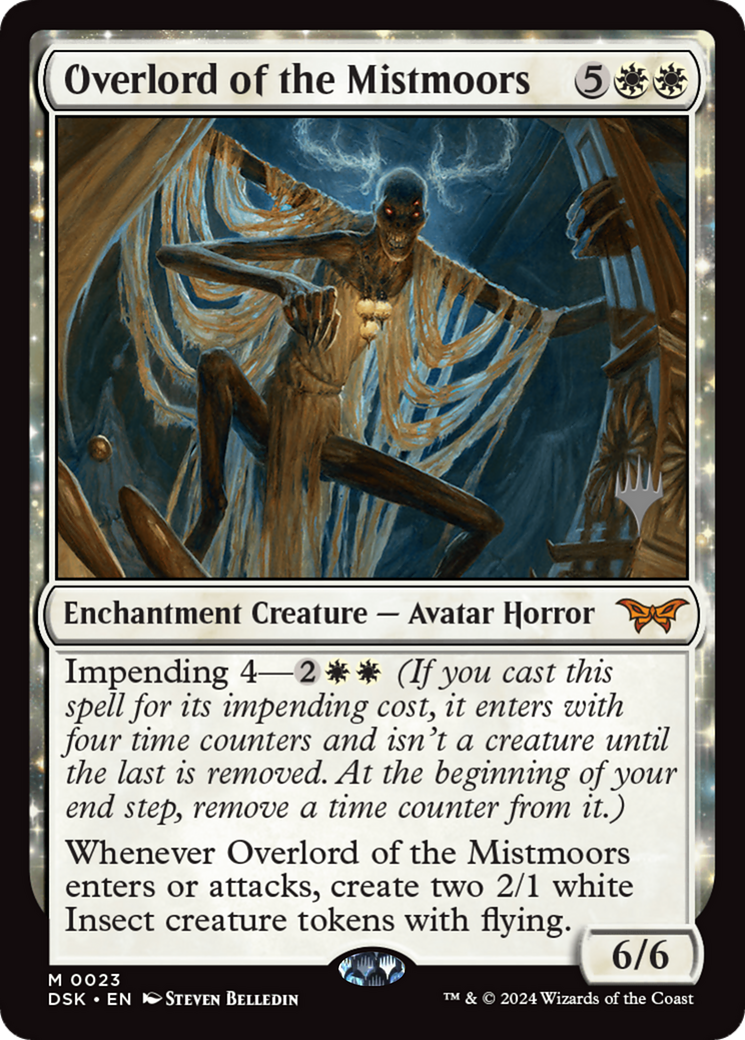 Overlord of the Mistmoors [Duskmourn: House of Horror Promos] Foil