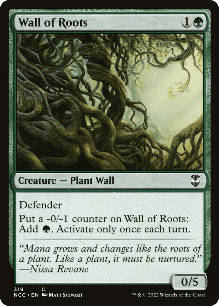 Wall of Roots [Streets of New Capenna Commander]