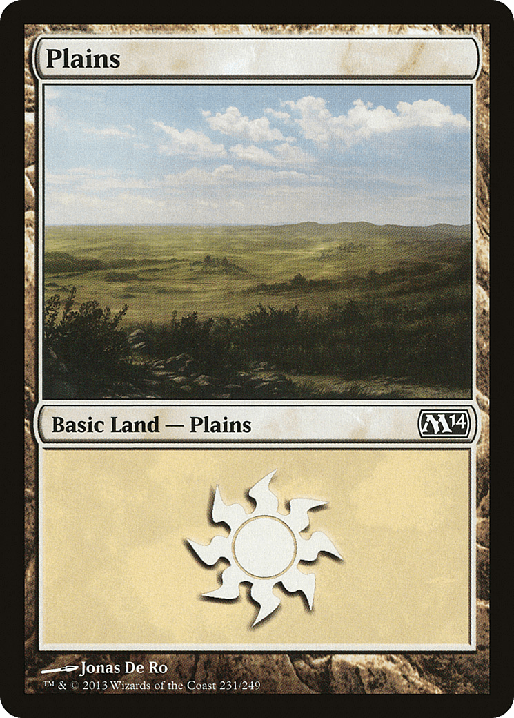 Plains (231) [Magic 2014] Foil