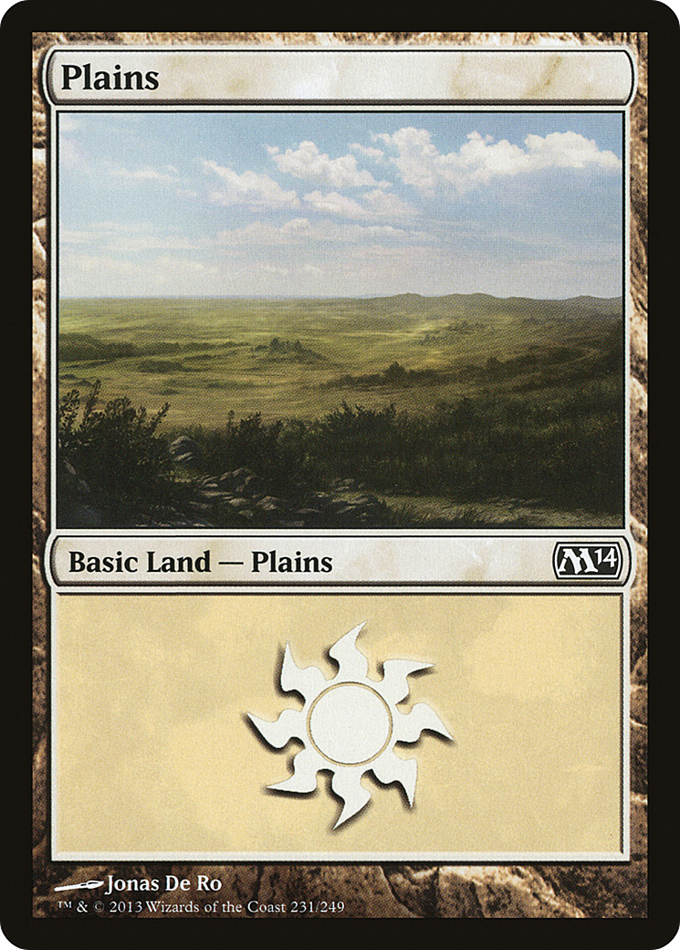 Plains (231) [Magic 2014] Foil