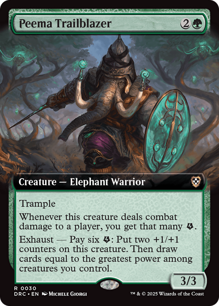 Peema Trailblazer (Extended Art) (-030) [Commander: Aetherdrift]
