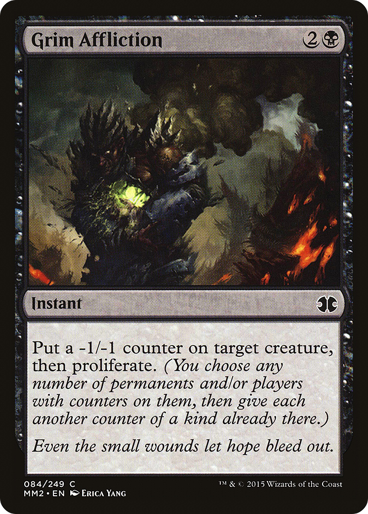 Grim Affliction [Modern Masters 2015] Foil