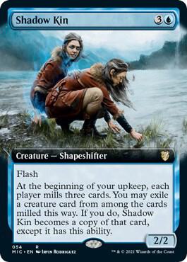 Shadow Kin Extended Art 54/38 (Commander: Innistrad: Midnight Hunt) 