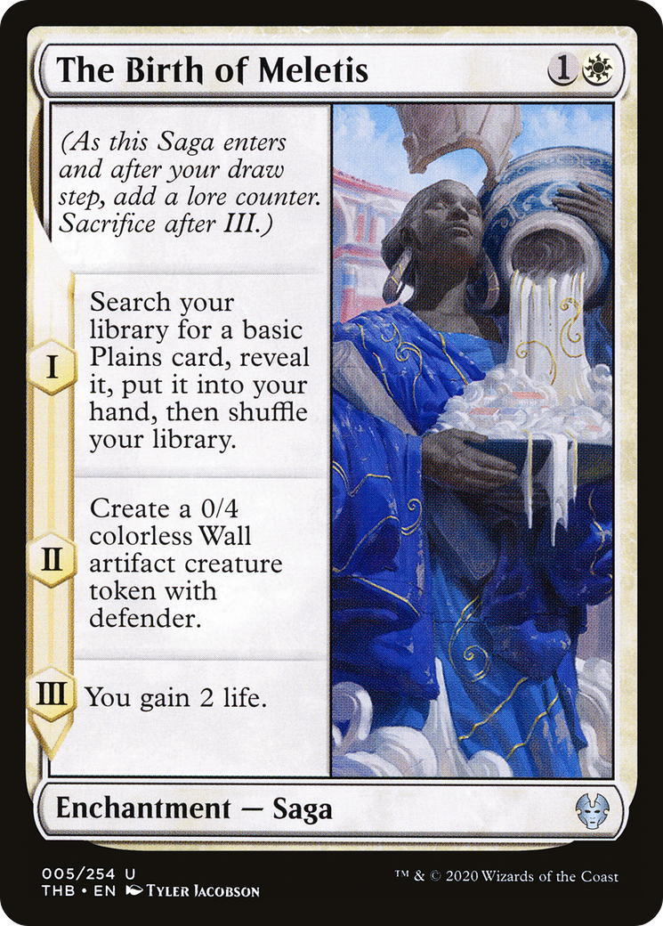 The Birth of Meletis [Theros Beyond Death] Foil