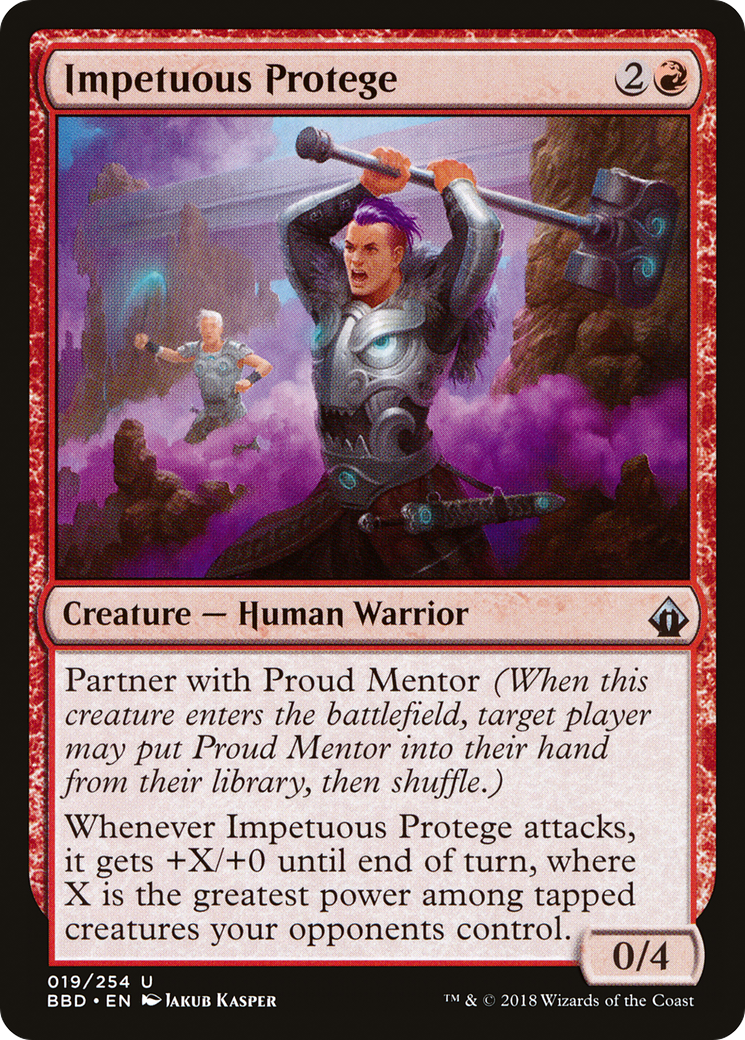 Impetuous Protege [Battlebond] Foil