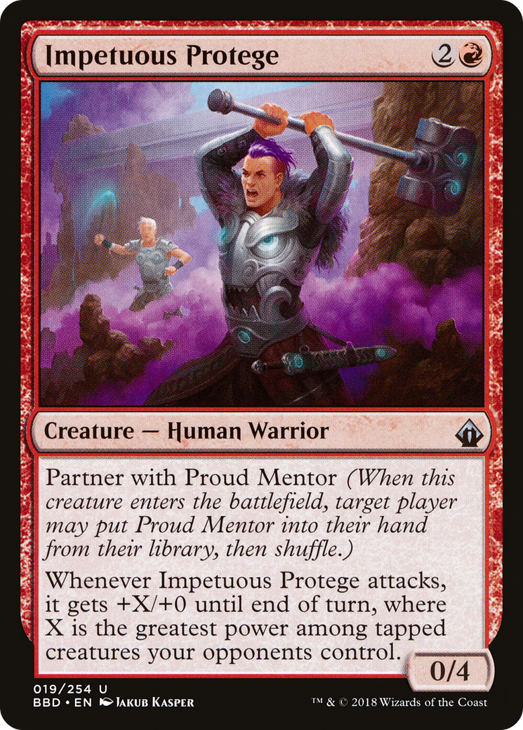 Impetuous Protege [Battlebond] Foil