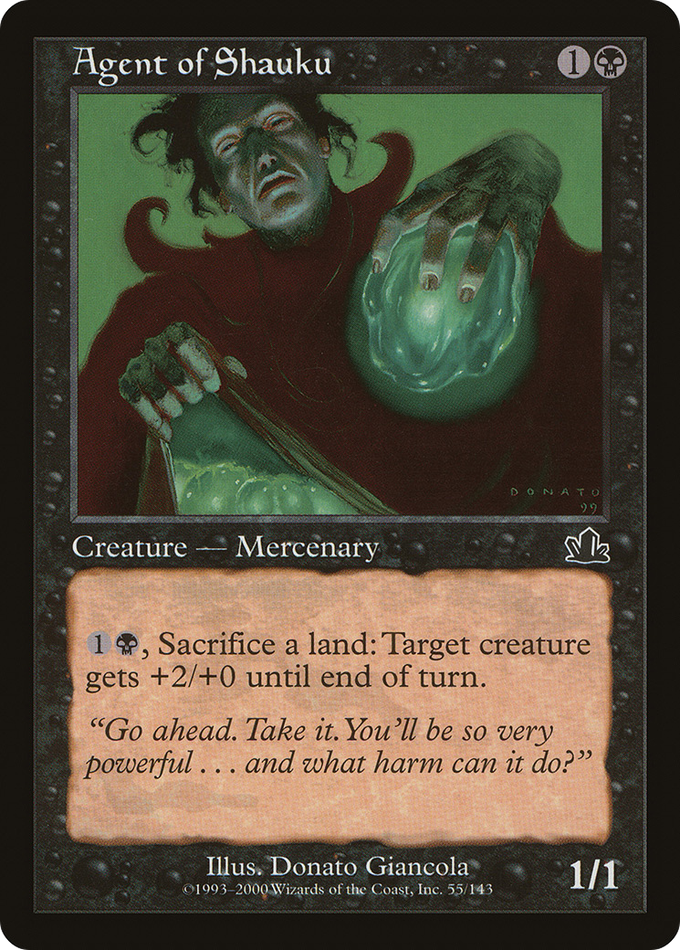 Agent of Shauku [Prophecy] Foil