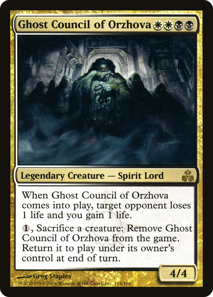 Ghost Council of Orzhova [Guildpact] Foil