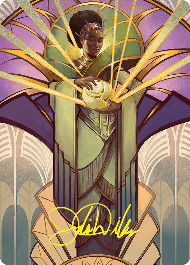 Bloom Tender // Bloom Tender (AFDN-054) - Foundations Art Series (Borderless) Foil