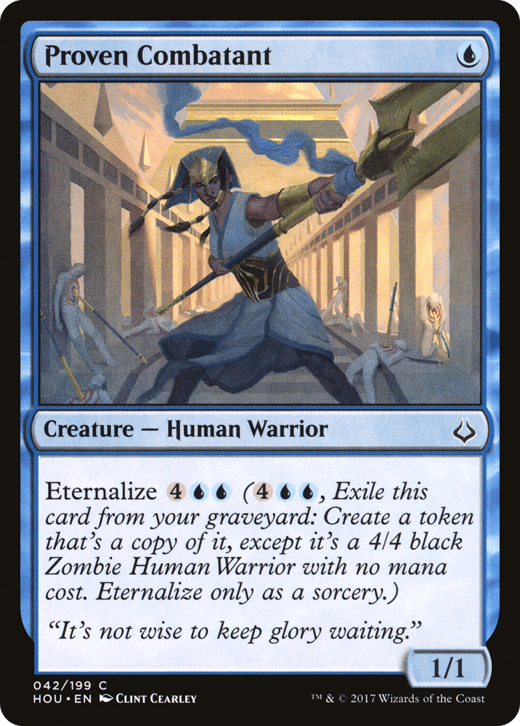 Proven Combatant [Hour of Devastation] Foil