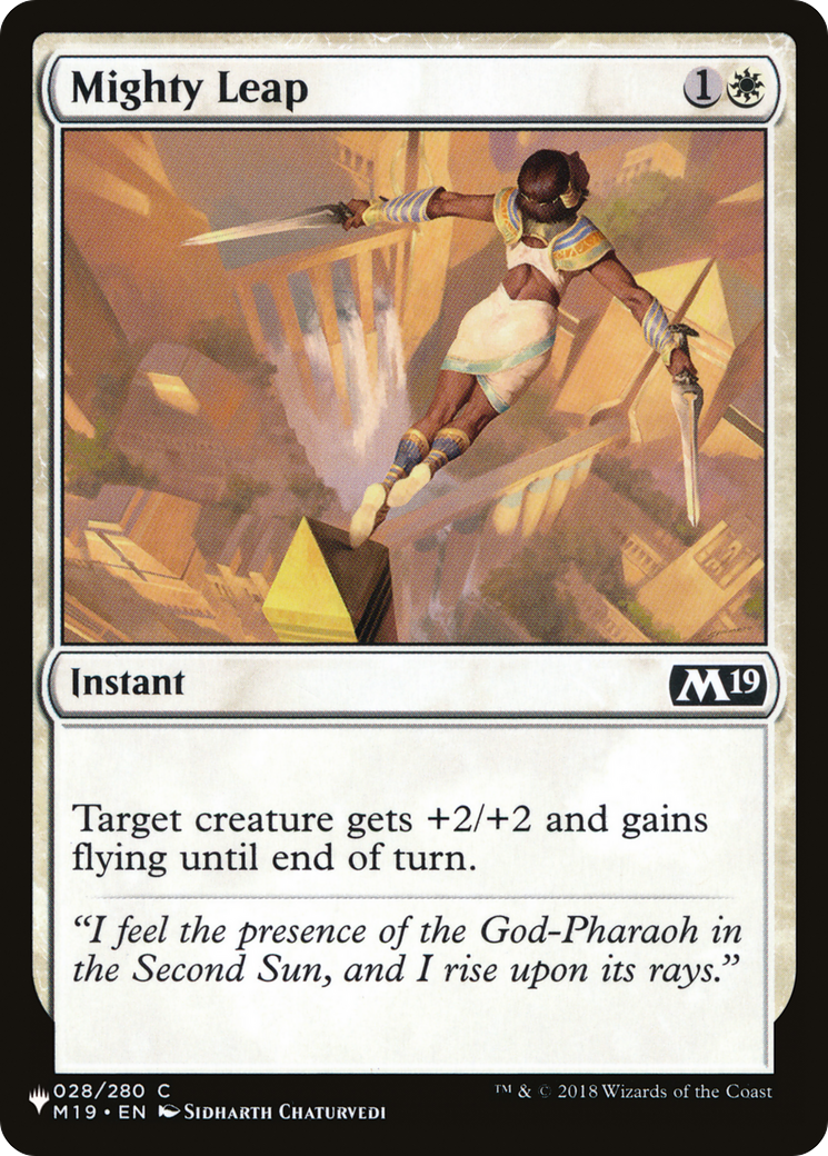 Mighty Leap |  (M19-28) [The List]