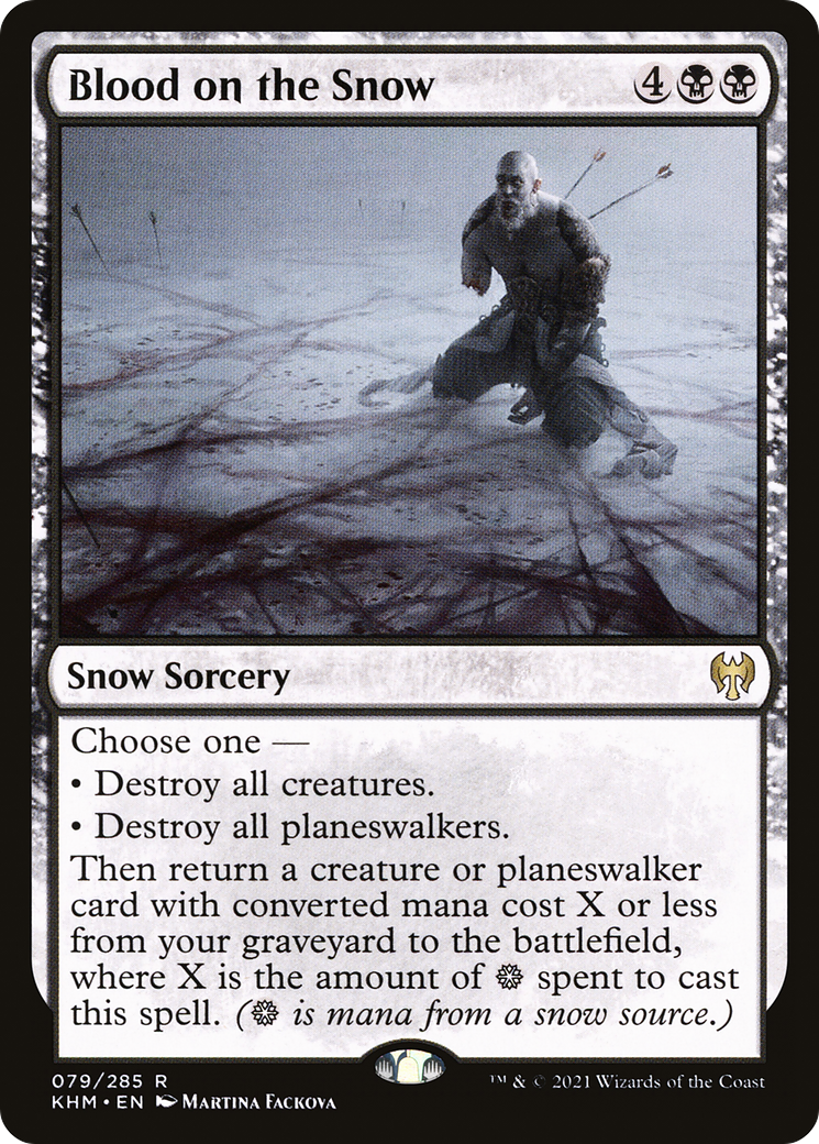 Blood on the Snow [Kaldheim] Foil