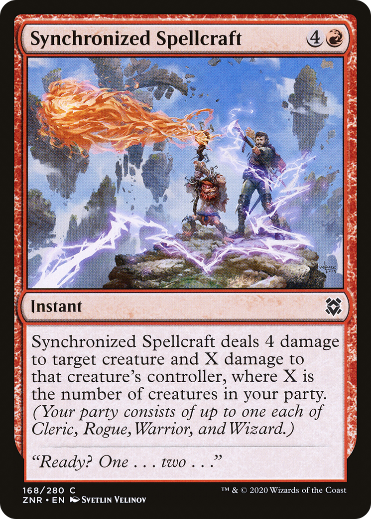 Synchronized Spellcraft [Zendikar Rising] Foil